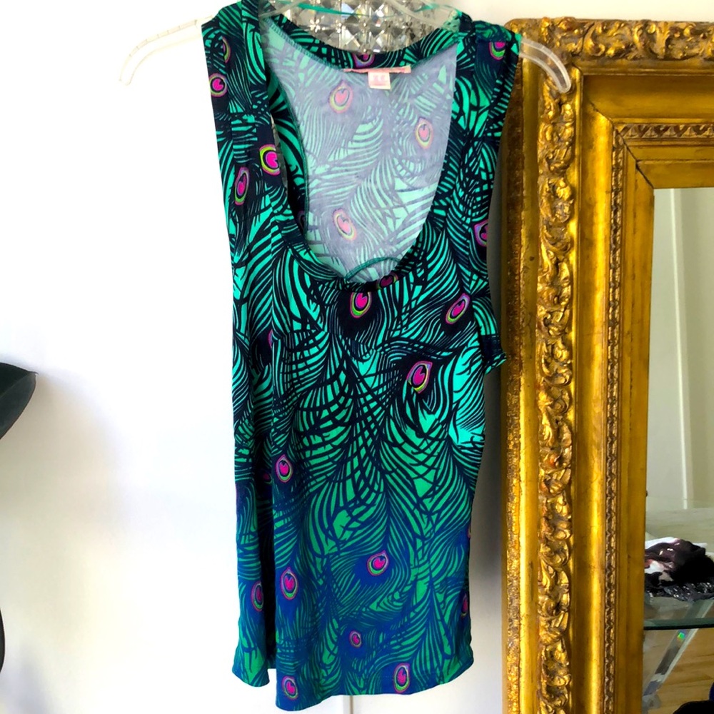Matthew Williamson x target sleeveless floral top size Xs